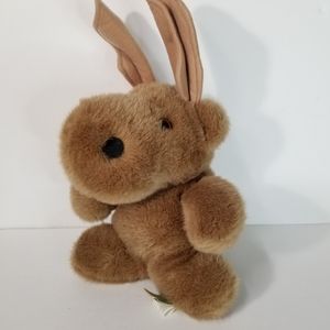Grizzly Productions Canadian‎ Moose Plush Stuffed Animal 13" Vintage Antlers